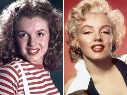 Marilyn Monroe prima e dopo